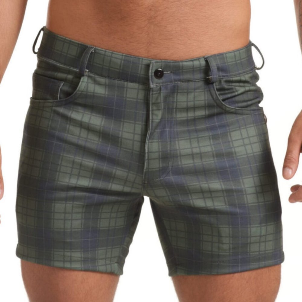 GIGO HARVARD GREEN SHORTS